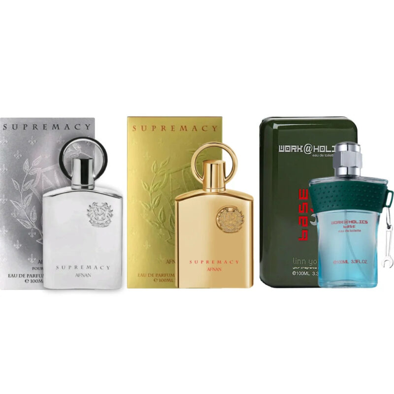 Set Supremacy: Gold & Silver + FREE Work@holics by Linn Young. (EDP 3.4 Oz)