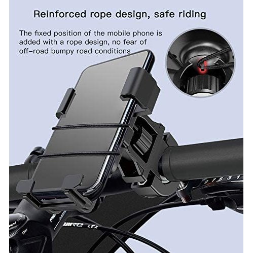 51kp0fEzChL._AC Mobile Bike Holder For Bike, Bicycle & Motorcycle 360° Rotation Easily Using Adjustable Anti Shake Holder Stand Premium Quality Yesido Model C94.
