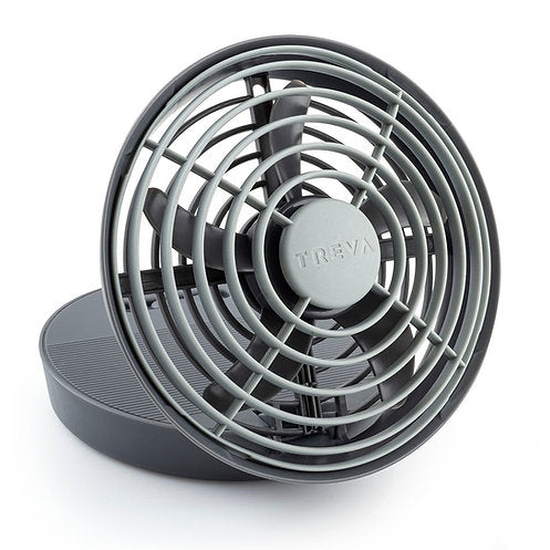 Treva 5" portable Fan 2 Speed lightweight with Tilting and 3 power sources 02cool Fd5033