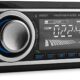 Wireless Bluetooth Car Stereo Receiver, Single-DIN In-Dash FM/MP3 Stereo Digital Media Receiver, SD Card Slot, USB, AUX Input. XD107