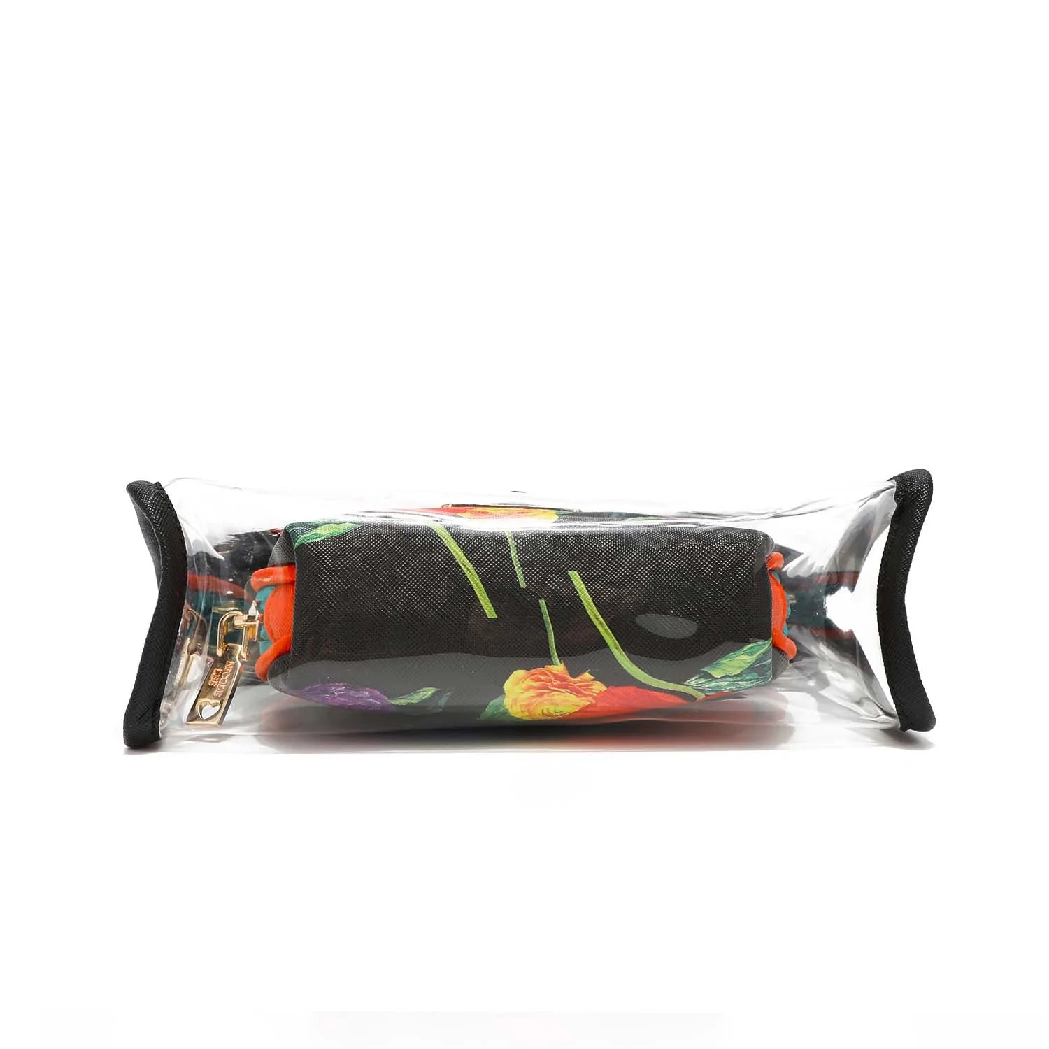 COS7312-BEMYVALENTINE-BOTTOM_1500x_79a8881c-e23d-4ff9-884a-309510f01cba Nicole Lee 2 Piece Clear Cosmetic Pouch and Crossbody - COS7312