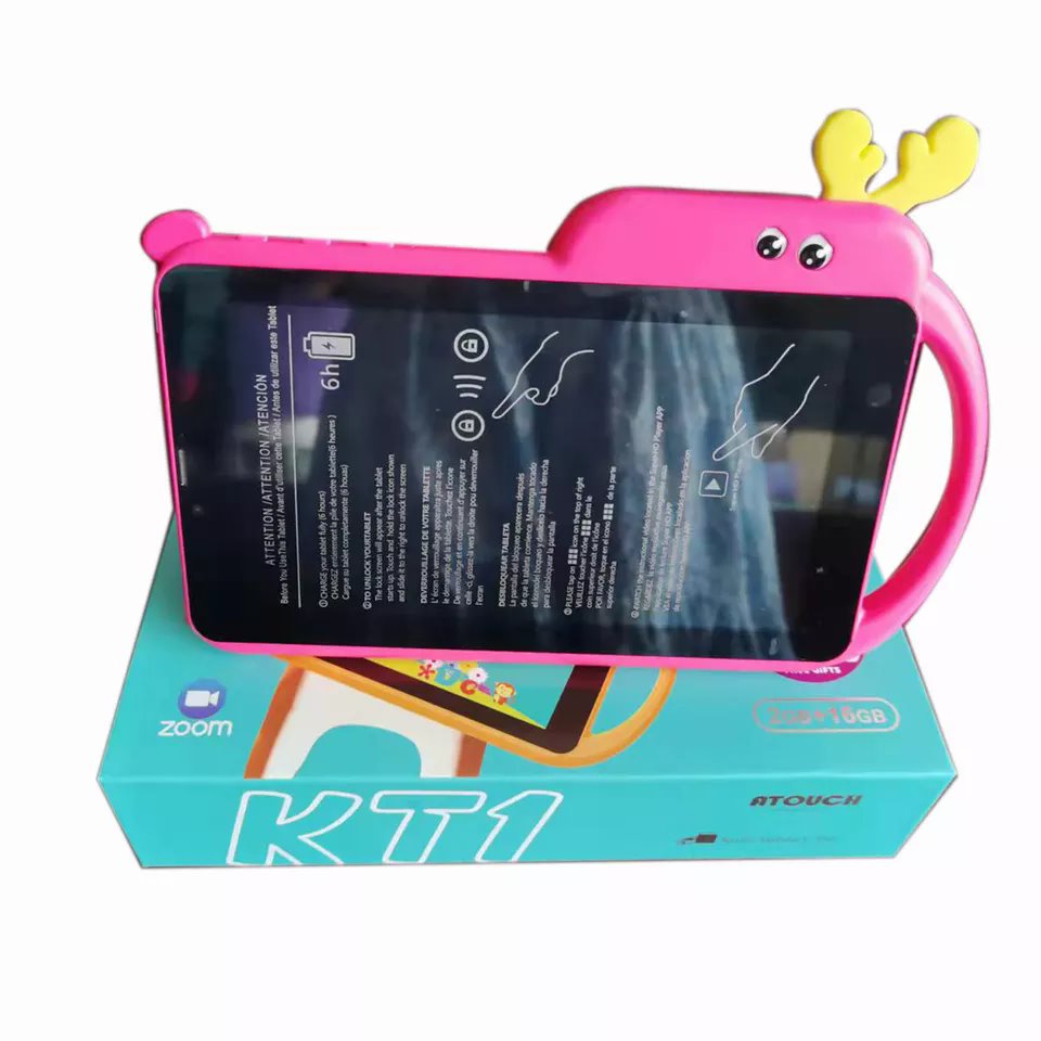 H6c075cd9a5d843e4a0e95bcbc71f0ca5u.jpg_960x960_b7aa8751-7f77-40ae-b0e0-5b3ef2cad3e7 Tablet For Kids Education Learning 7", Android 4G Tablet Quadcore 2Gb Ram 16Gb Storage Atouch Kt1
