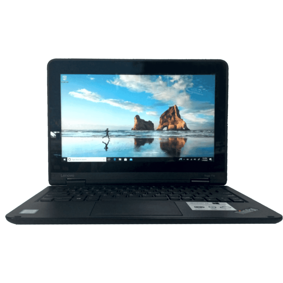 Lenovo YOGA ThinkPad 11e 11.6" (1366x768) Touchscreen INTEL DUAL CORE N2840 2.1GHz 4 GB RAM 32 GB SSD + 128 GB MSD BLACK WIN10 RENEWED