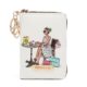 Nicole Lee ZIP ACCORDION CARD HOLDER Made in Vegan Leather Prt6810 - Tea Time me Time