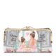 Nicole Lee Double Queens Kiss Lock Wallet prt7456