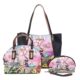 Nicole lee "Romance in Paris" 3 Piece Set, Tote, Crossbody & Pouch set16549