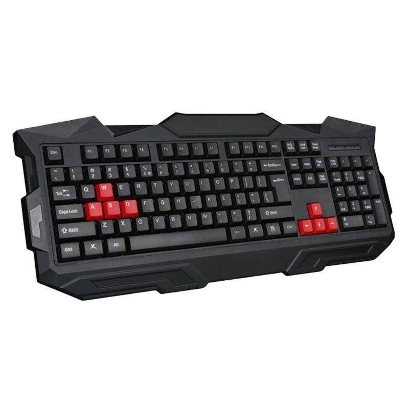 Wired Gaming membrane Keyboard 104Keys Ergonomic Design USB 2.0 Xtrike Me KB-301