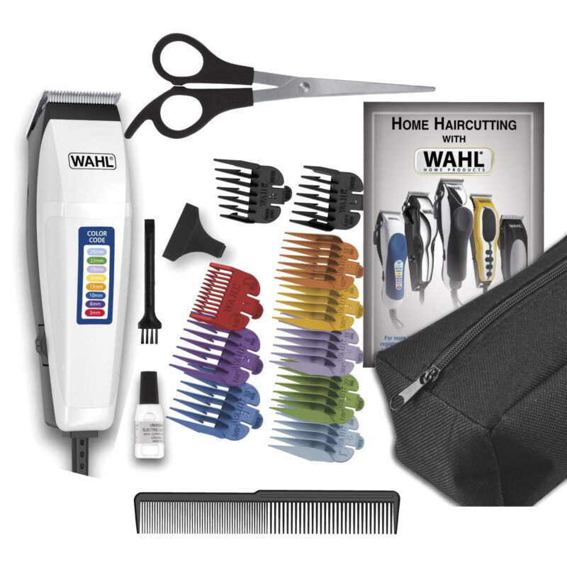 Wahl Color Coded Haircutting Kit 17 Pieces 220V/60 - NOT USE USA/CANADA - 09155-2718