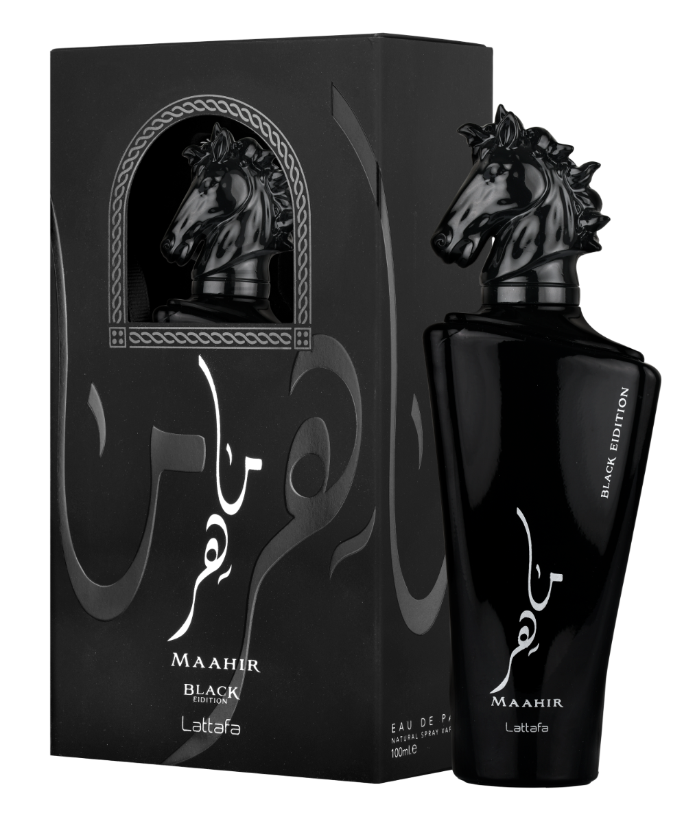 ff5a854819906cab3abb02b7b90d706a Maahir Edition by Lattafa eau de parfum 100ml - Black Edition