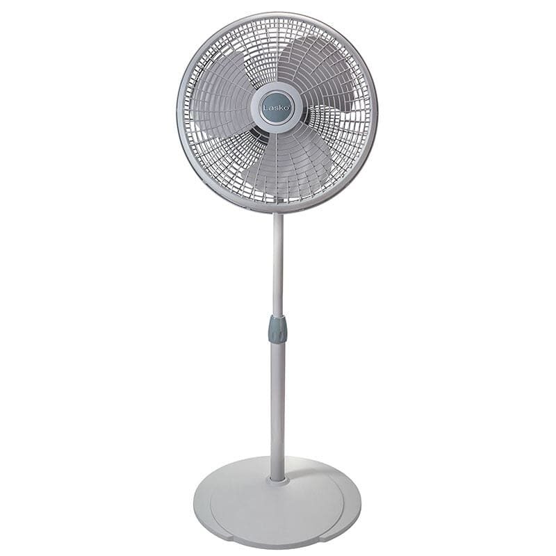 Lasko 16" Oscillating Performance Pedestal Fan with 3 Speeds, 2526, White