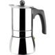 Magefesa Espresso Coffee Maker, 4 cups Size, made of 18/10 Stainless Steel, safe and easy to use - 01PXCFGEN04