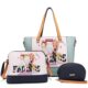 Nikky by Nicole Lee “Best Friends” 3 Piece Set: Shopper, Crossbody & Pouch - NK12383