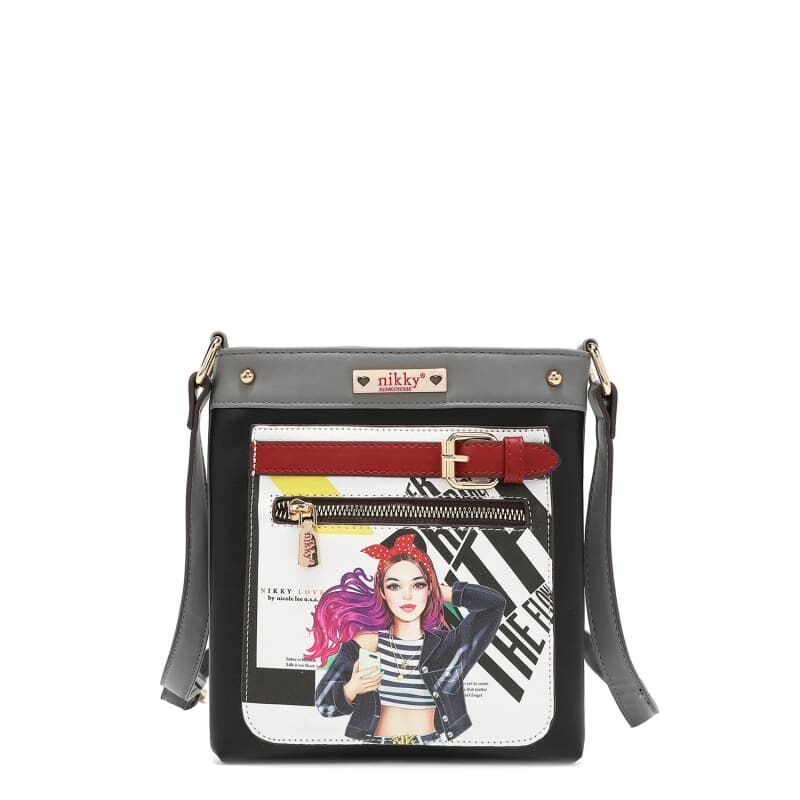 Nikky by Nicole Lee CROSSBODY BAG made in eco-leather NK11000 - College Girl