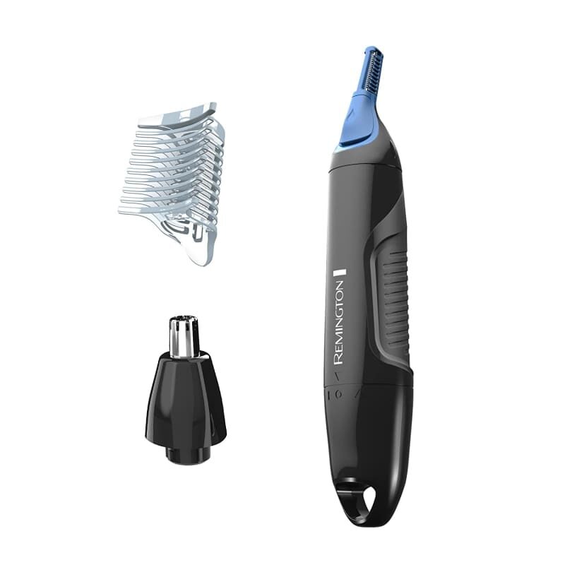 Remington 5Pcs 100% Waterproof Nose, Ear, & Eyebrow Trimmer with Wash Out System - NE3250B WETech