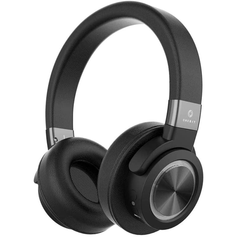 Rockbit Wireless On-Ear Headphones with Built-In Microphone – Onebit Rockbit Studio