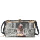 Nicole Lee Crossbody Wallet with Lock Closure Made in Vegan Leather - PRT7302 - Sara is Soft But Strong