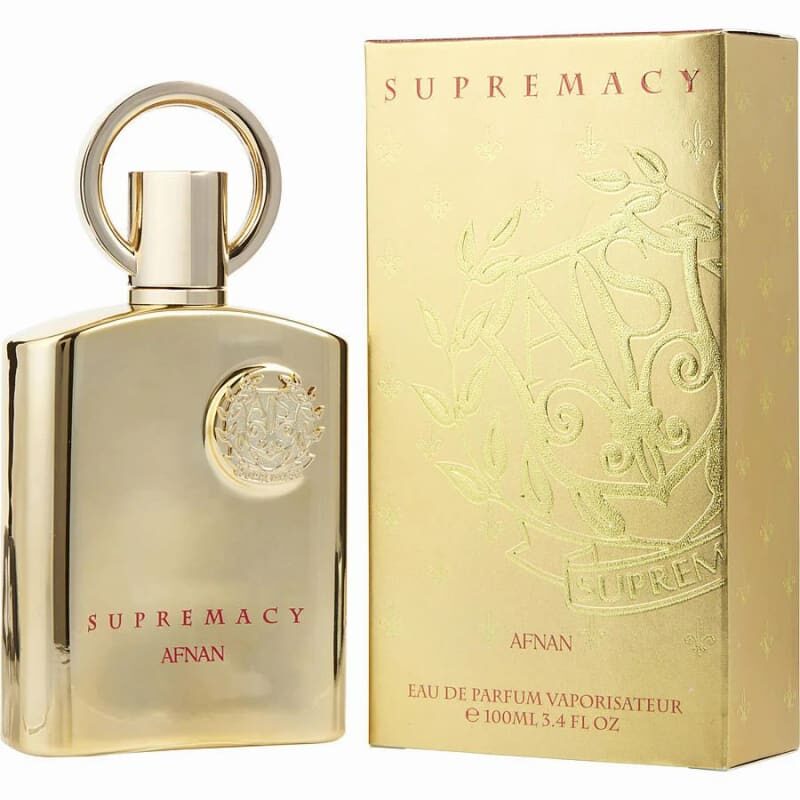 Supremacy Gold by Afnan, 3.4 oz EDP Spray for Unisex Eau De Parfum
