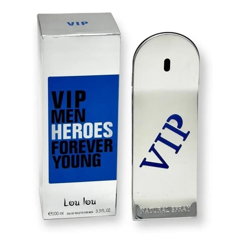 vip-men-heroes-forever-young-silver-for-by-lou-3-4z-parfum-427 Vip Men Heroes Forever Young Silver for men By Lou Lou 3.4z